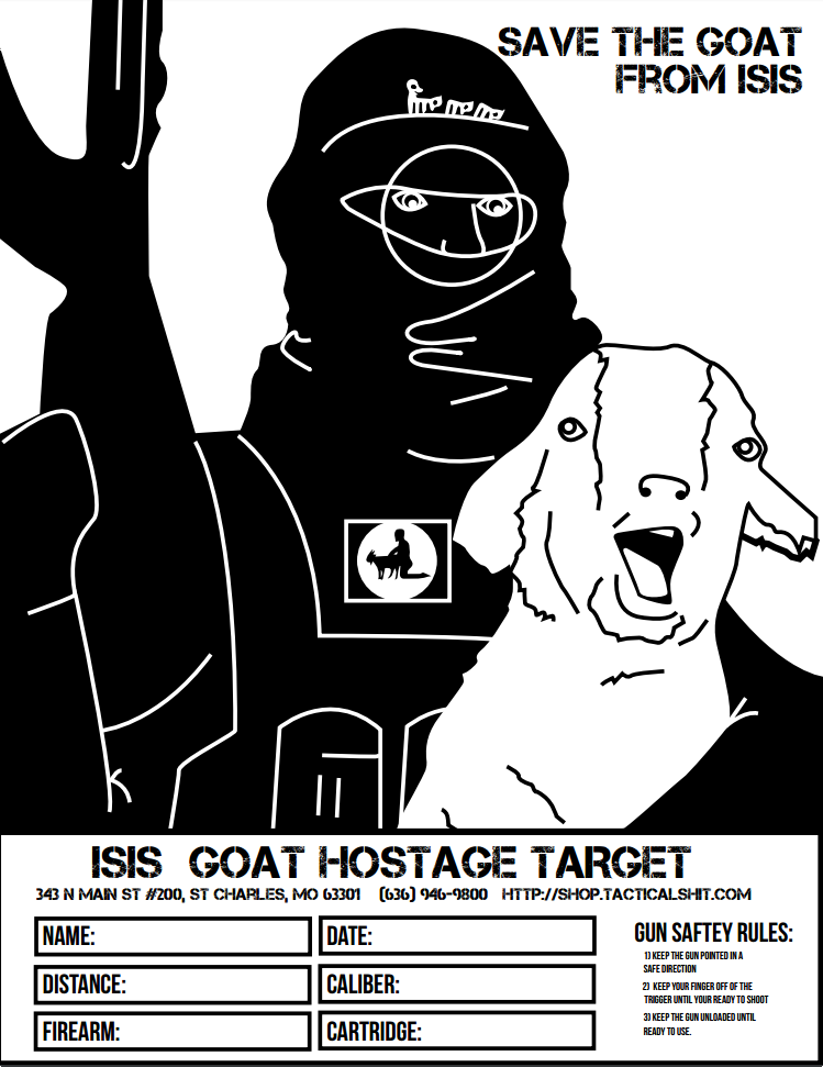 isis goat hostage target the weapon blog